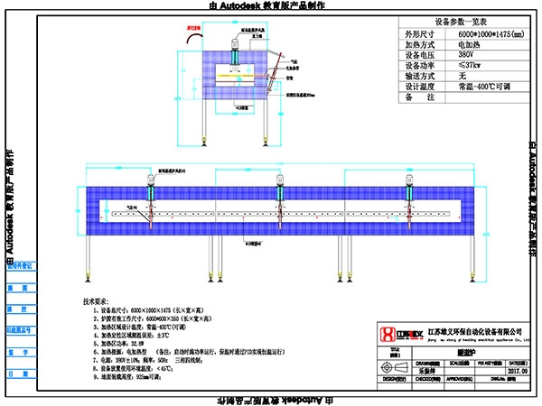 無(wú)動(dòng)力隧道爐6米
